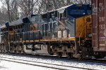 CSX 3309 trails on M436 (Selkirk to Worcester/ Framingham) 